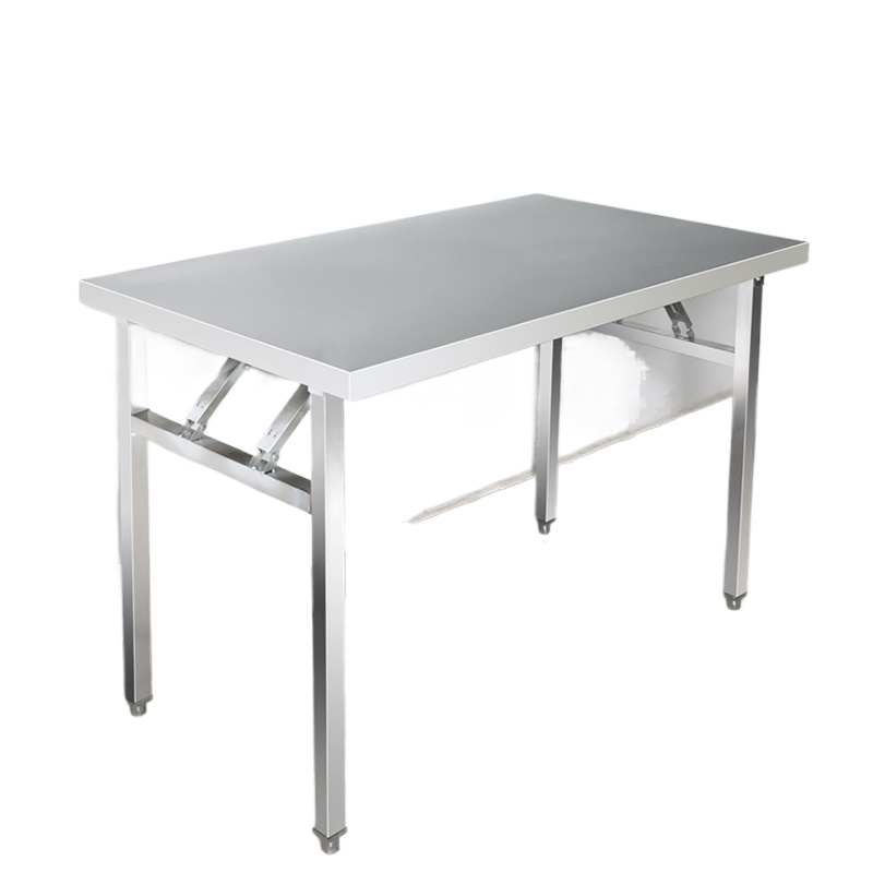 Commercial Kitchen Rental - Table pliante en acier inoxydable pour