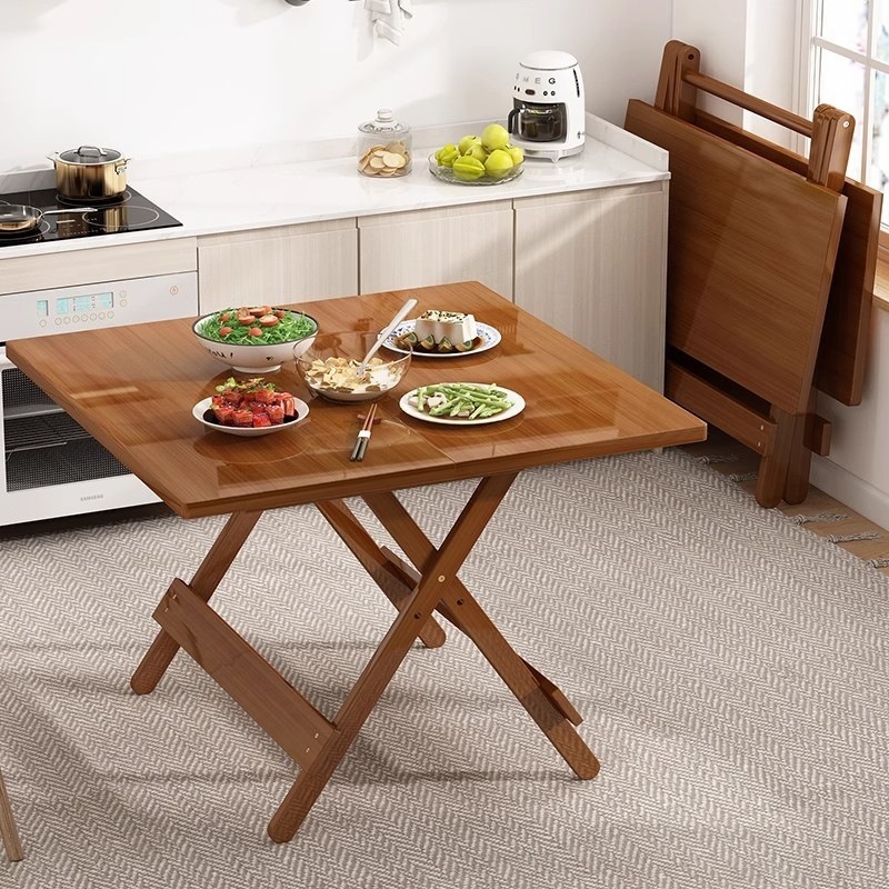 Commercial Kitchen Rental - Table à manger pliante en bois