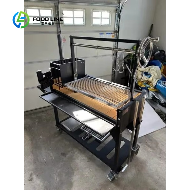 Commercial Kitchen Rental - Chariot de barbecue gaucho personnalisé, grill