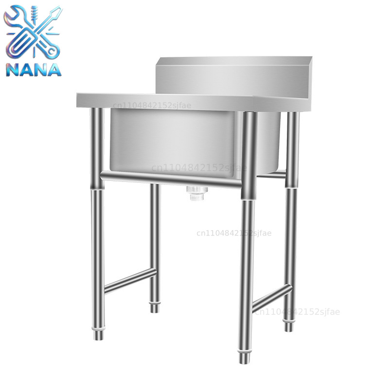 Commercial Kitchen Rental - Évier de cuisine en acier inoxydable,