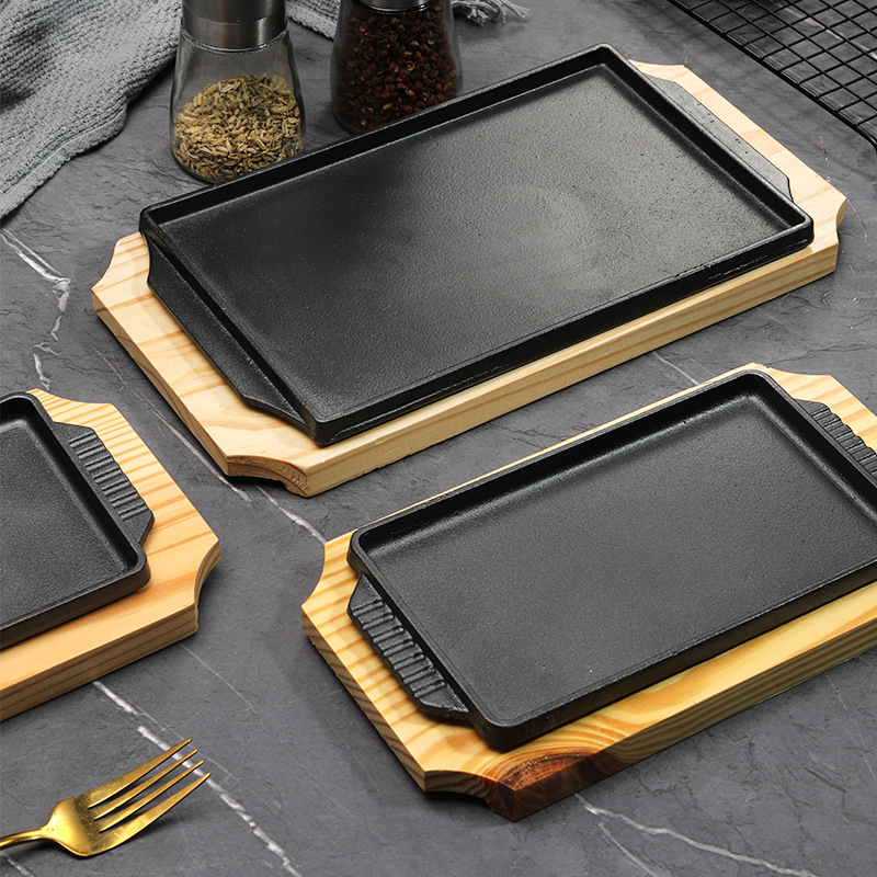 Commercial Kitchen Grill - Plaque de cuisson Teppanyaki en fonte