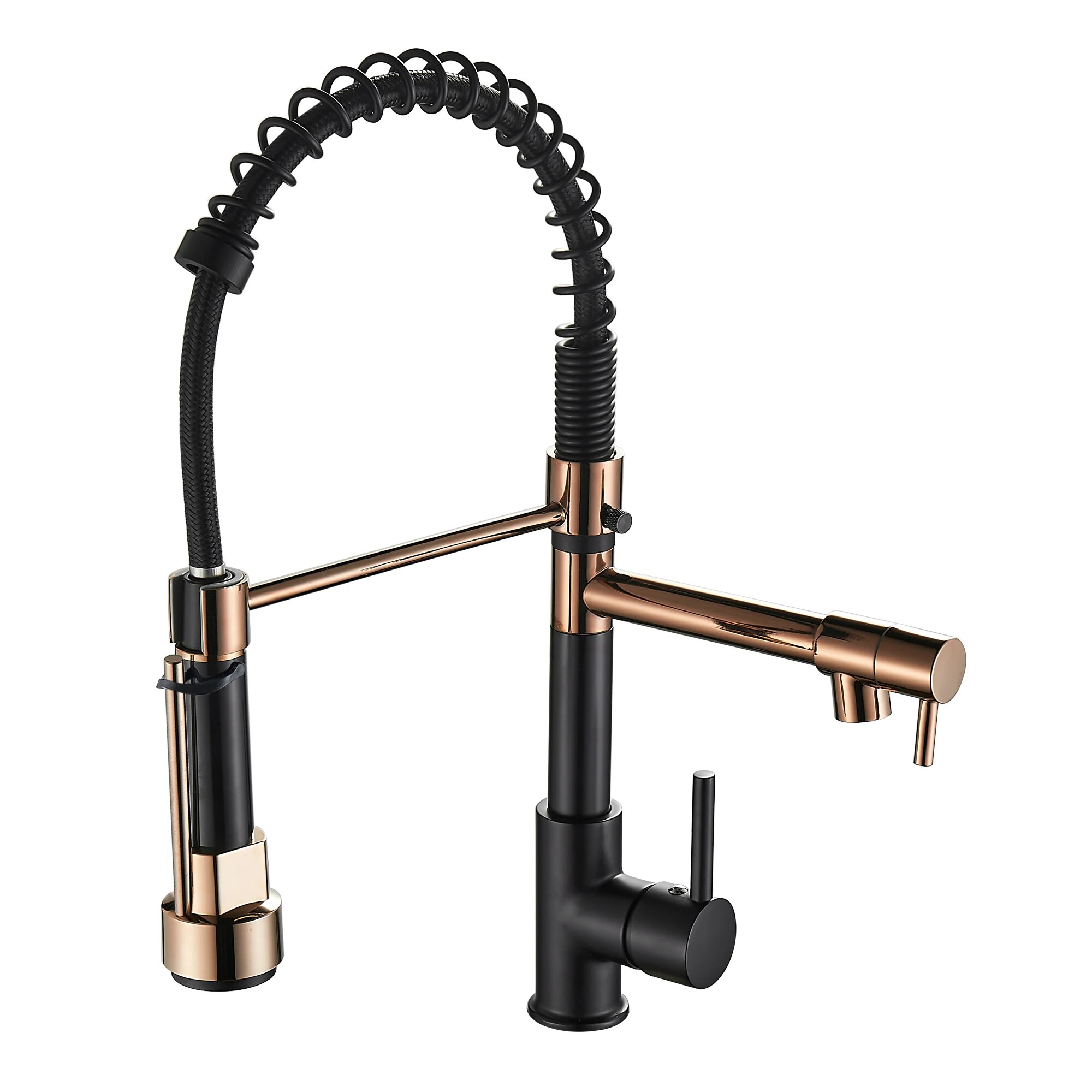 Commercial Kitchen Faucet - Robinet de cuisine avec pulvérisateur extractible,