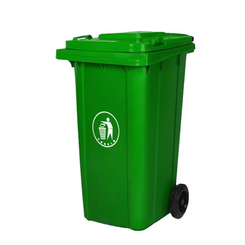 Commercial Kitchen Garbage Can - Poubelle extérieure à roulettes de 240