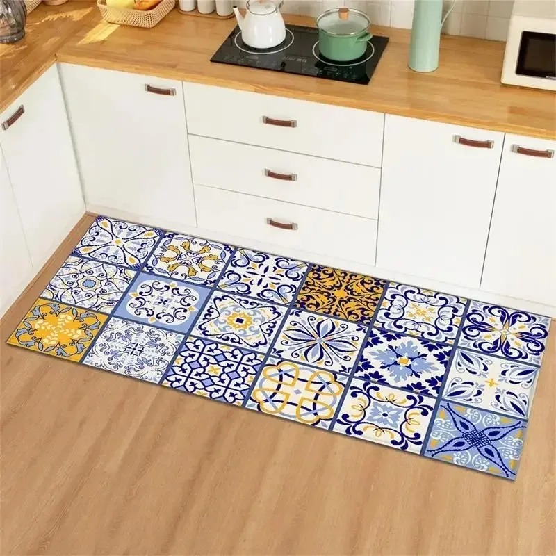 Commercial Kitchen Tile Flooring - Tapis de cuisine Long avec Collage