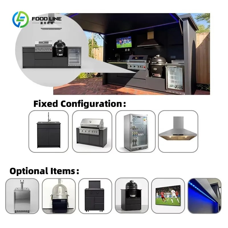 Module de cuisine extérieure m - Commercial Kitchen Grill avis et prix