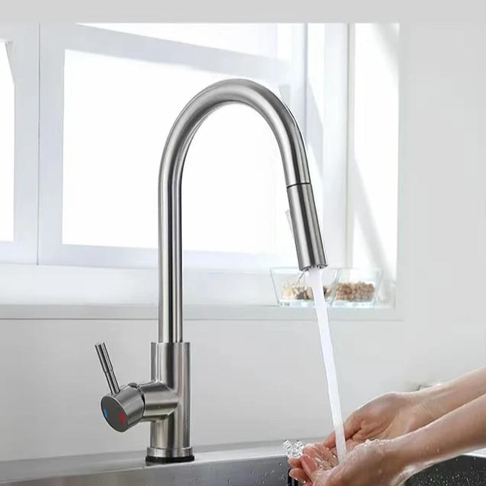 Robinet de cuisine extractible - Commercial Kitchen Faucet avis et prix