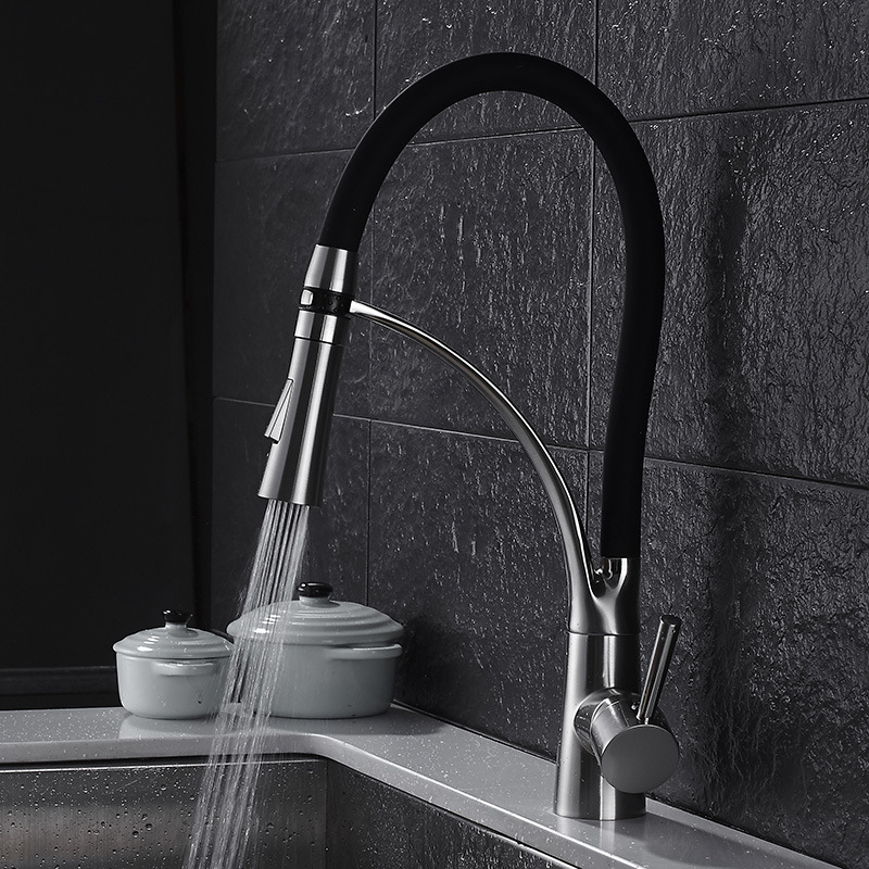 Robinet de cuisine à bec extra - Commercial Kitchen Faucet avis et prix