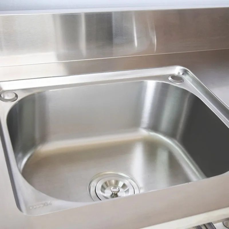 Évier autoportant en acier ino - Commercial Kitchen Faucet avis et prix