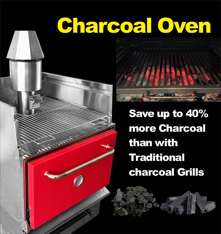 Four à griller au charbon de b - Commercial Kitchen Grill avis et prix