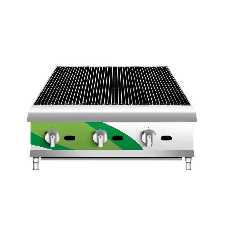 Charbromicrophone commercial d - Commercial Kitchen Grill avis et prix