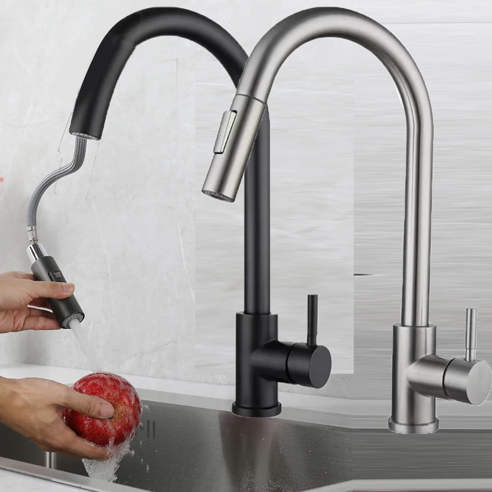 Robinet de cuisine en nickel b - Commercial Kitchen Faucet avis et prix