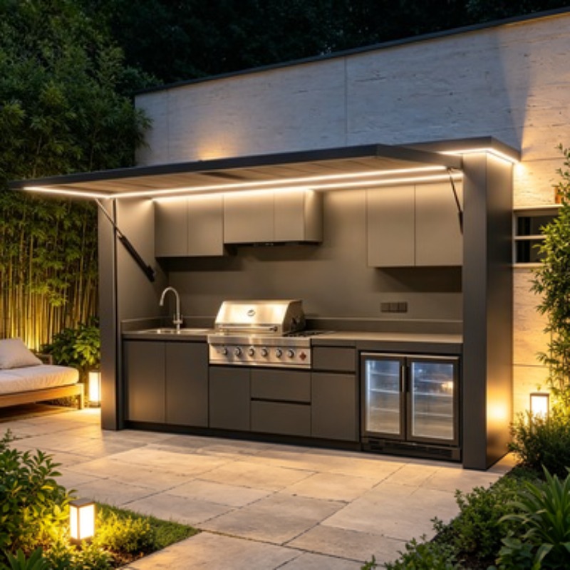 Ensemble de cuisine extérieure - Commercial Kitchen Grill avis et prix