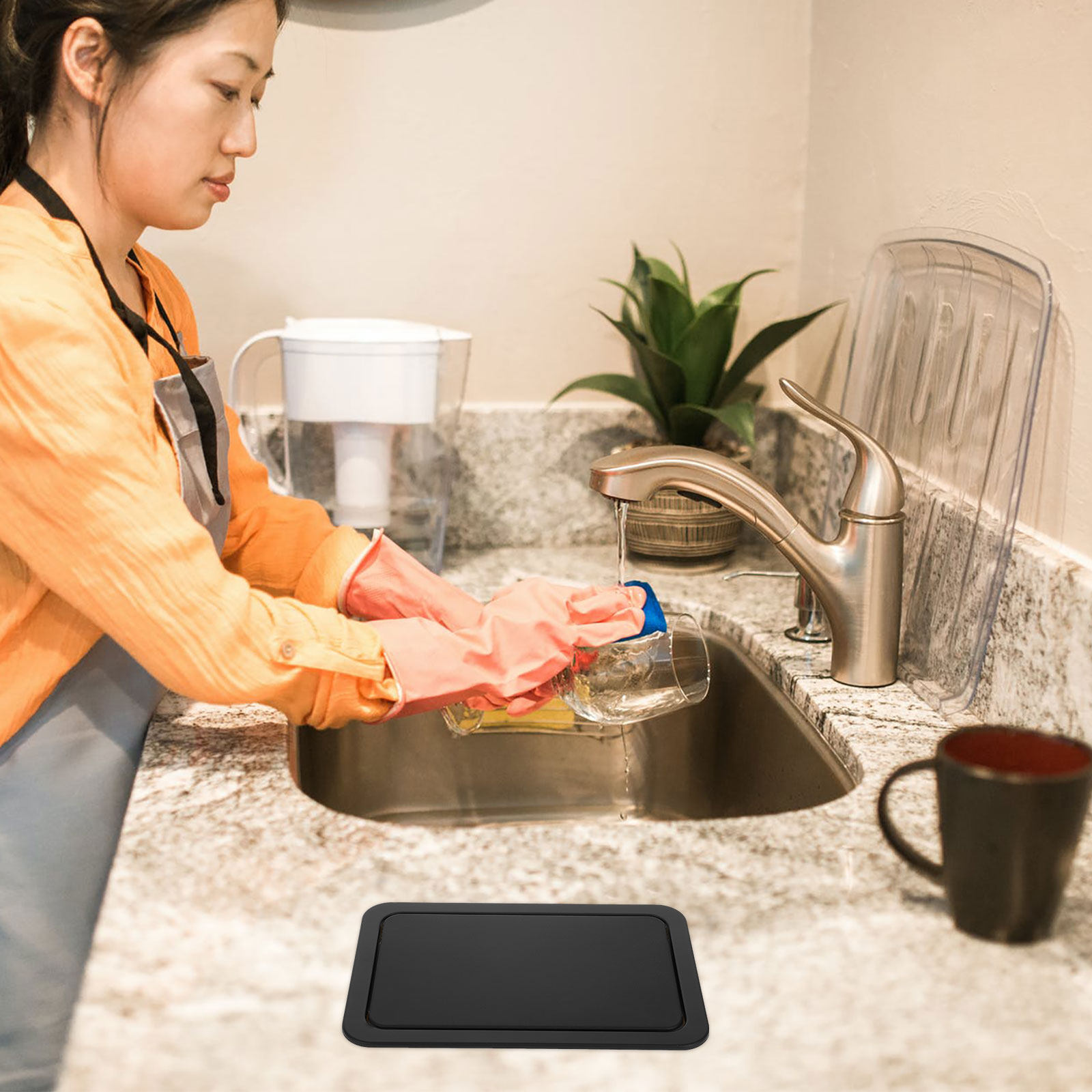 Couvercle de poubelle en acier - Commercial Kitchen Garbage Can avis et prix