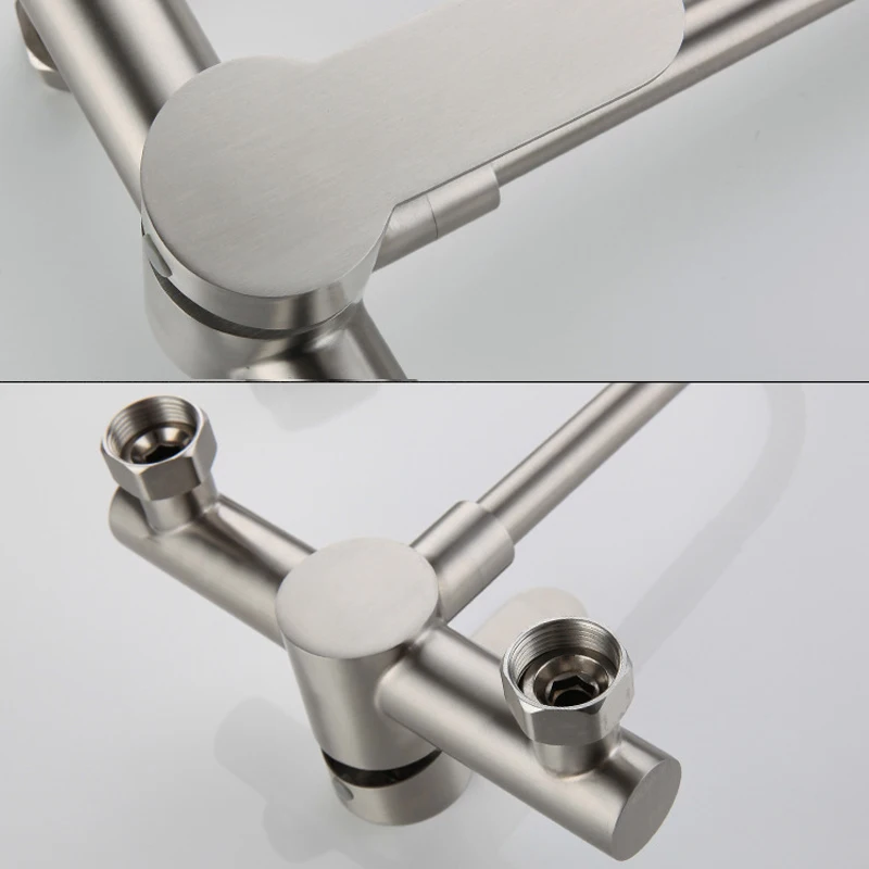 Robinet de cuisine en acier in - Commercial Kitchen Faucet avis et prix
