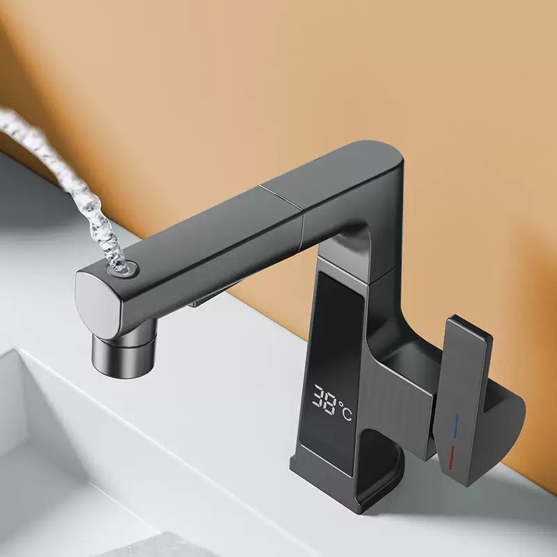 Robinet de traction à affichag - Commercial Kitchen Faucet avis et prix