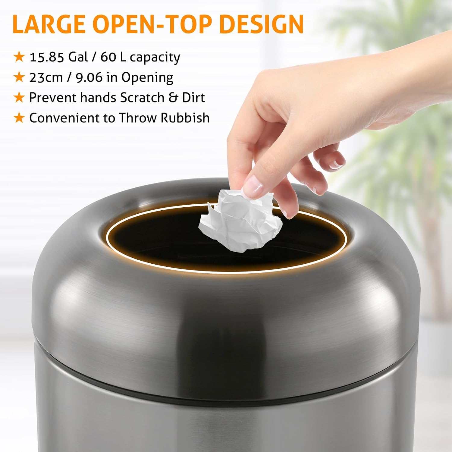 Poubelle commerciale grande ca - Commercial Kitchen Garbage Can avis et prix