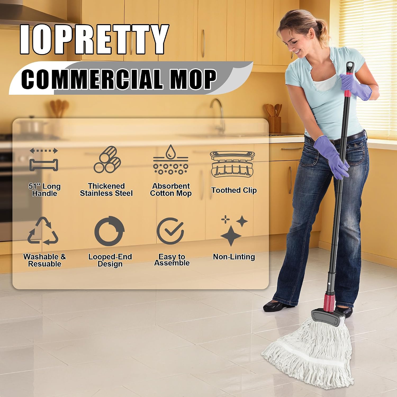 Serpillère commerciale pour le - Commercial Kitchen Tile Flooring avis et prix