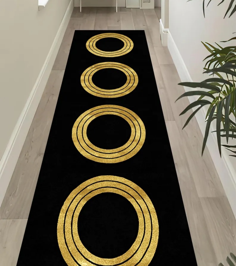 Tapis de couloir de luxe noir  - Commercial Kitchen Floor avis et prix