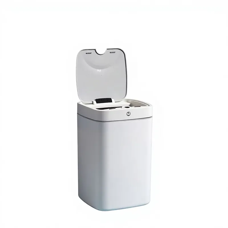 Poubelle intelligente carrée e - Commercial Kitchen Garbage Can avis et prix