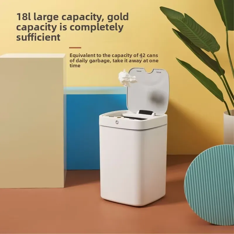 Poubelle intelligente carrée e - Commercial Kitchen Garbage Can avis et prix