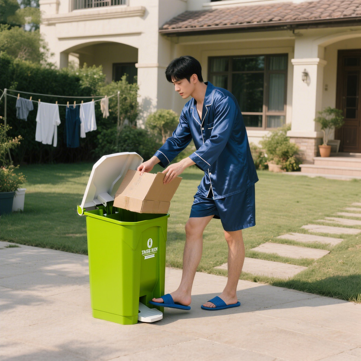Poubelle extérieure grande cap - Commercial Kitchen Garbage Can avis et prix