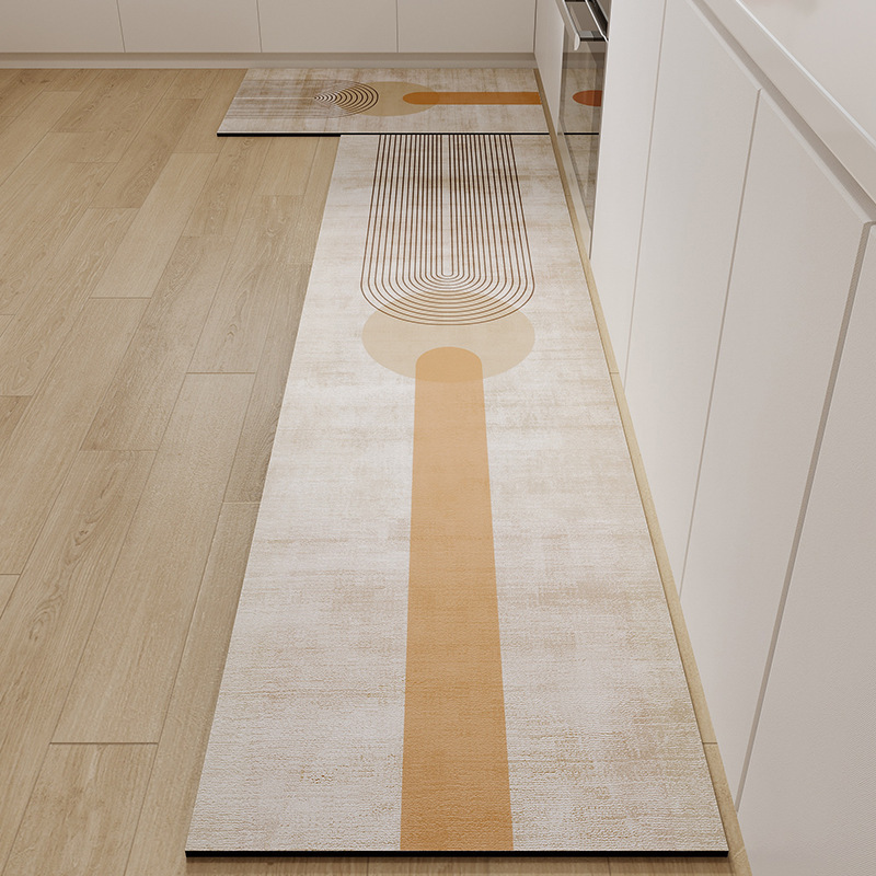 Tapis de terre diatomée géomét - Kitchen Flooring Commercial avis et prix
