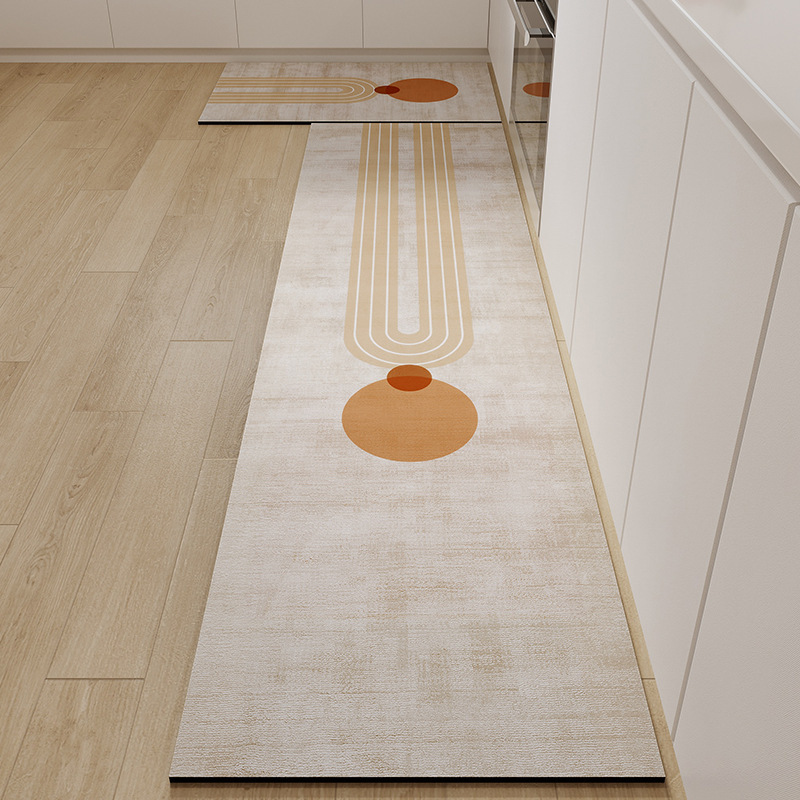 Tapis de terre diatomée géomét - Kitchen Flooring Commercial avis et prix