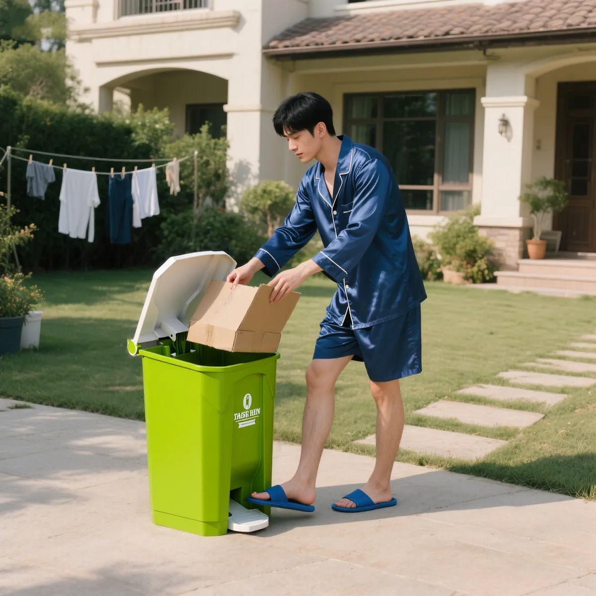 Poubelle extérieure grande cap - Commercial Kitchen Garbage Can avis et prix