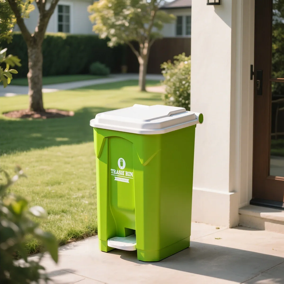 Poubelle extérieure grande cap - Commercial Kitchen Garbage Can avis et prix