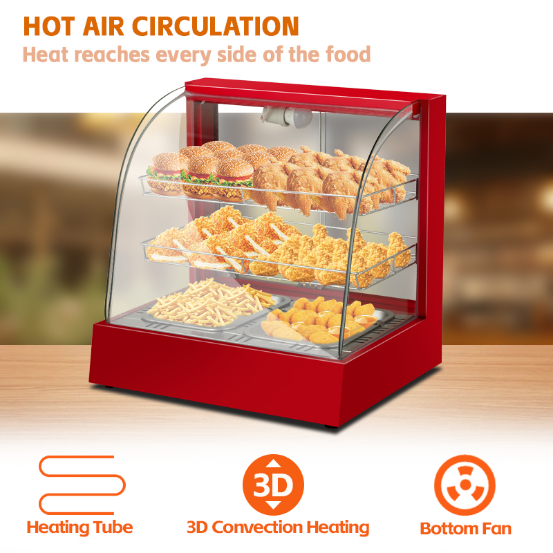 Vitrine chauffante électrique  - Food Warmer Display avis et prix