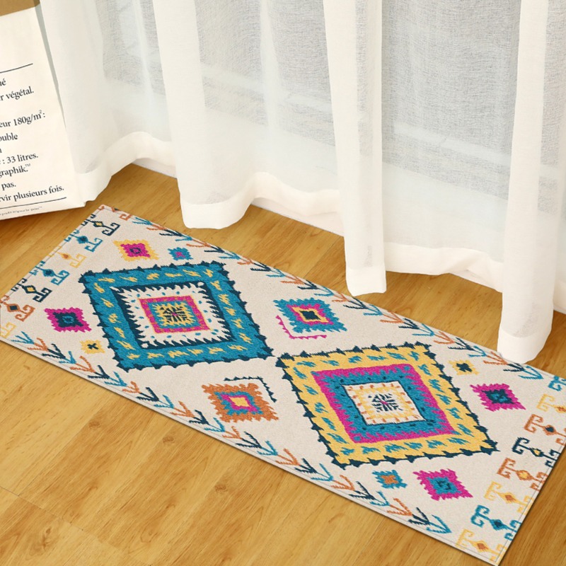 Tapis long antidérapant à moti - Commercial Kitchen Tile Flooring avis et prix